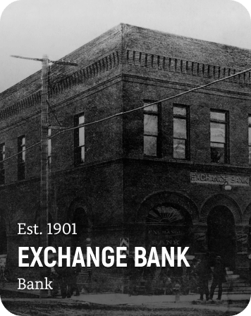 History Card of the Exchange Bank